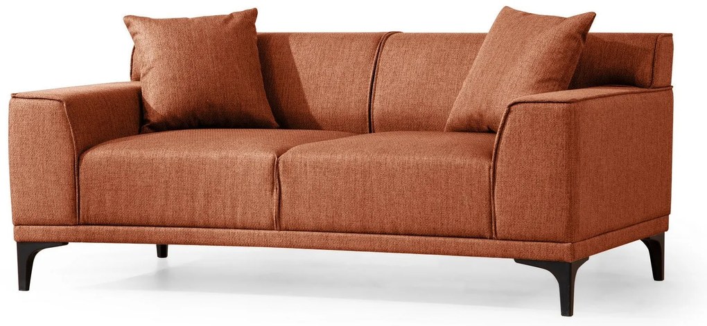 Sofá de 2 Lugares Petra – Laranja – 165x87x86 cm