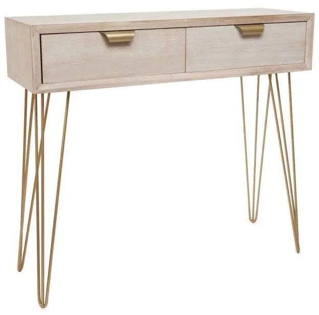 Consola Dourada Copenhaga 90x80cm
