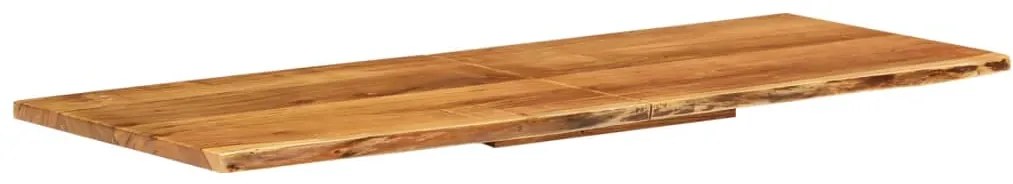 Tampo p/ móvel toucador WC 140x52x2,5 cm madeira acácia maciça