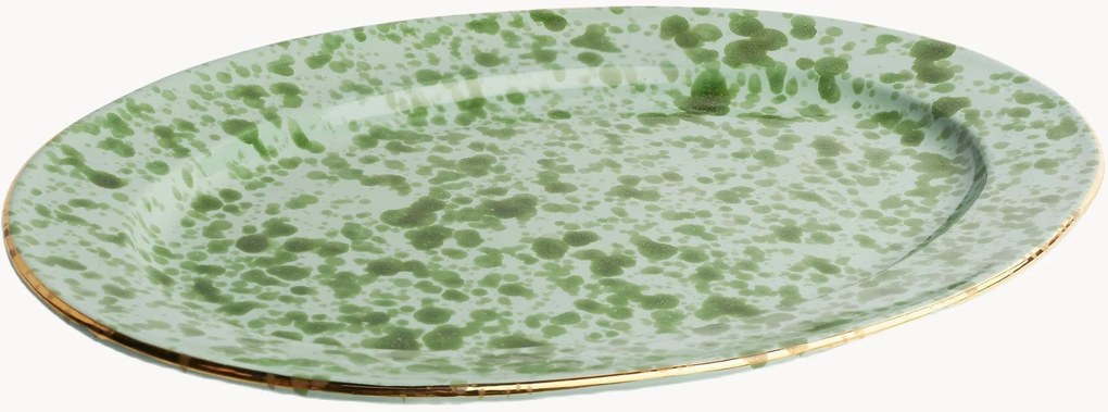 Travessa oval em cerâmica artesanal Pois