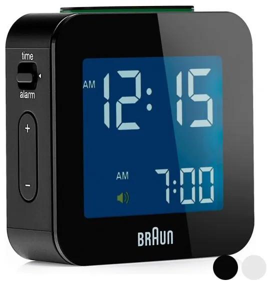 Relógio-Despertador Braun BNC-008 LCD - Branco