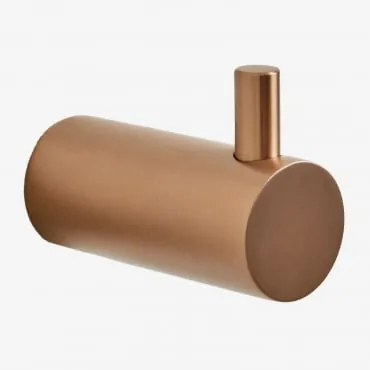 Cabide Para Banheiro Em Aço Inoxidável Devon Amarelho Ouro Rousa - Sklum