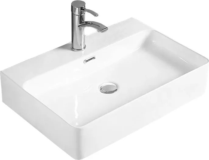 Mexen Lara lavatório de bancada 60 x 42 cm, branco - 21166000