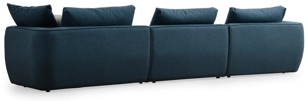 Sofá de Canto Maya – Azul – 365 cm x 127 cm x 65 cm