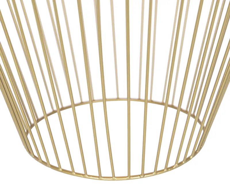 Candeeiro de suspensão design dourado - Wire Ario Design