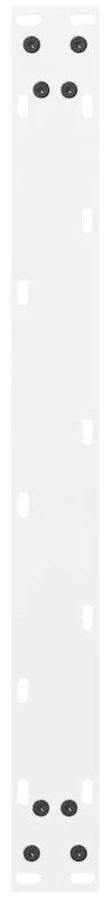 Pés para mesa de centro , brancos, 2 peças, 70x (30-31) cm, aço