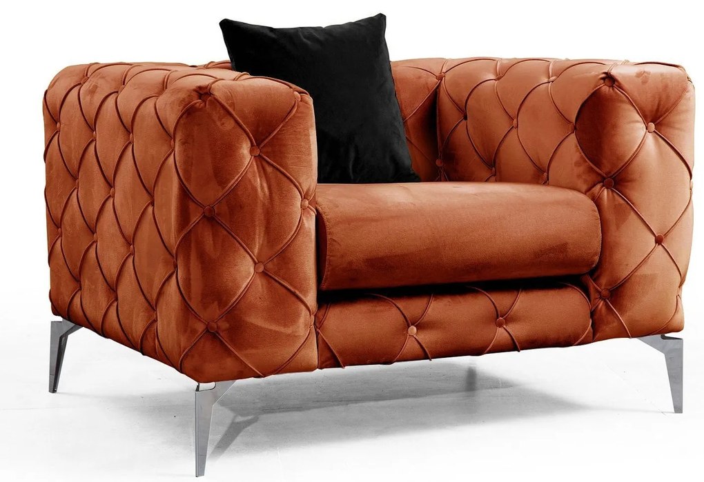 Cadeira Wing Como – Laranja – 108 cm x 70 cm x 90 cm