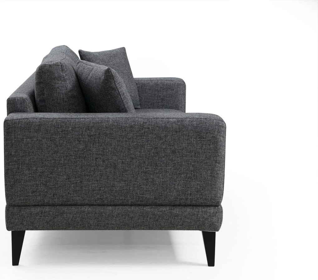 Sofá de 2 Lugares Nordic – Cinzento Escuro – 180 x 90 x 85 cm