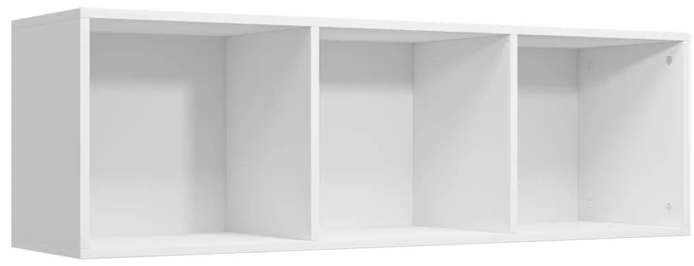 Estante/móvel de TV 36x30x114 cm derivados de madeira branco