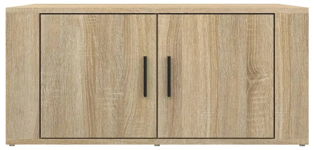 Mesa de centro 80x50x36 cm derivados madeira carvalho sonoma