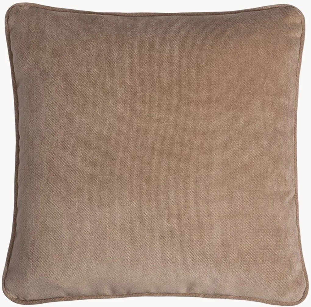 Almofada decorativa em veludo artesanal Happy