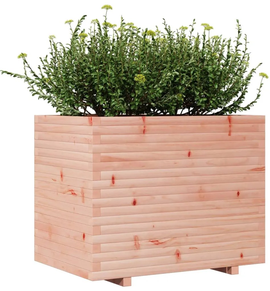 Vaso/floreira de jardim 90x60x72,5 cm madeira de douglas maciça