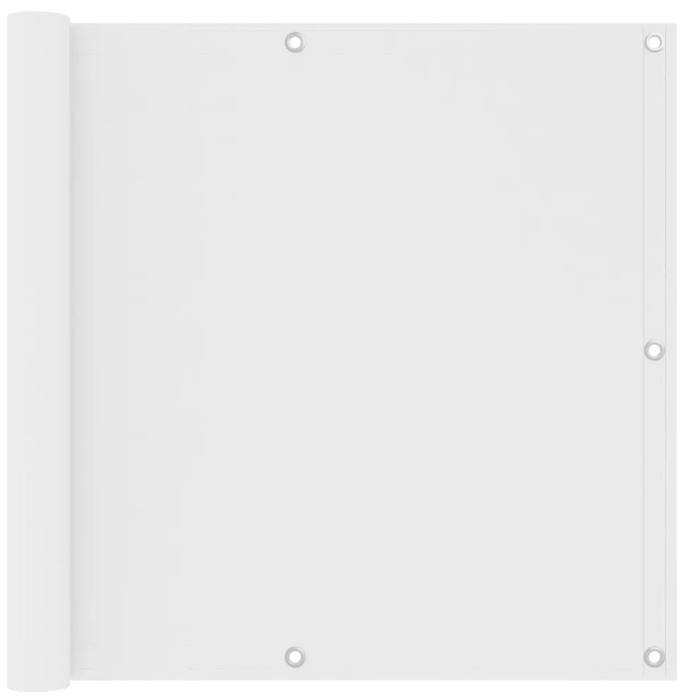 Tela de varanda 90x400 cm tecido Oxford branco