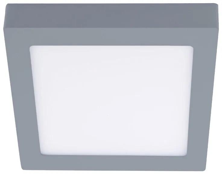 Know LED Flush Light 6W 4000K Square Grey