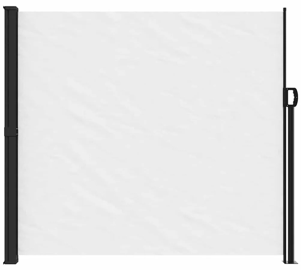 Toldo lateral retrátil 180x300 cm branco