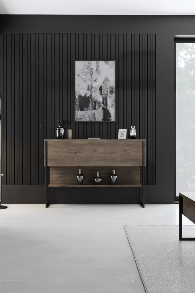 Cómoda Luxe – Preto Noz – 120x80x30 cm