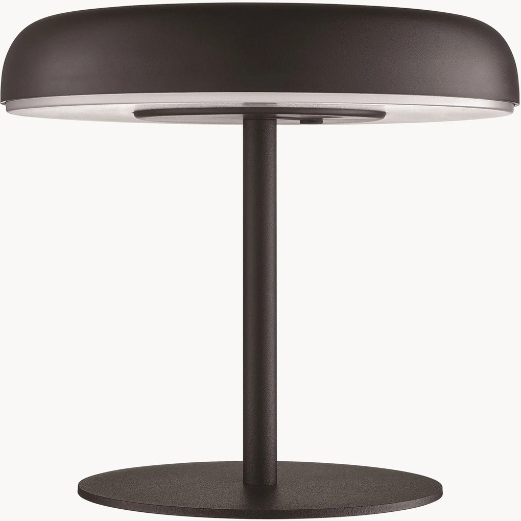 Candeeiro de mesa solar LED pequeno e regulável Elmer