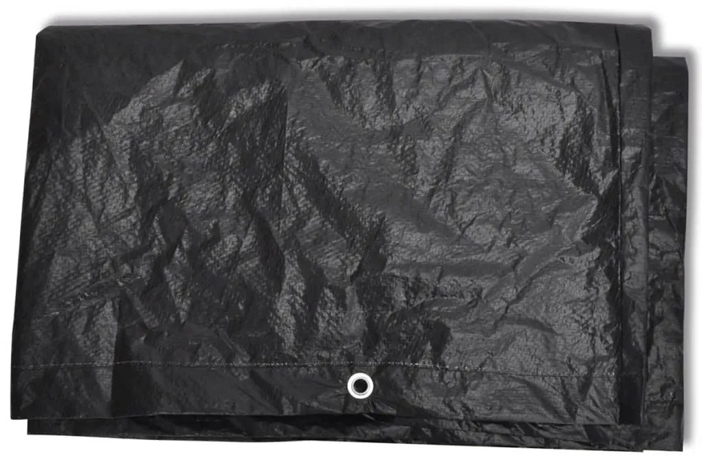 Conjunto capas p/ mobiliário jardim 2 pcs 8 ilhós 180x140 cm
