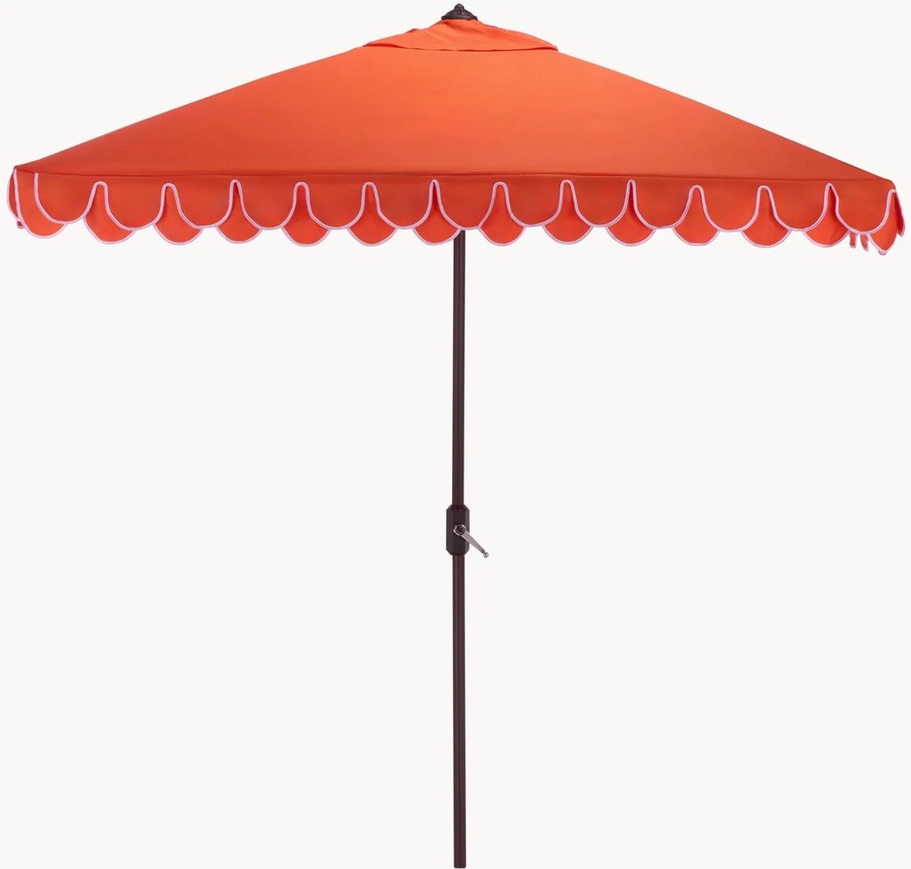 Guarda-sol quadrado com manivela Valance, L 229 x C 229 cm