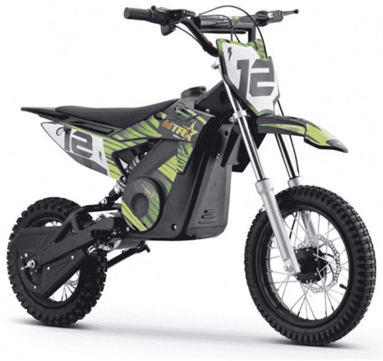 Mini Moto Infantil Elétrica MTR MALCOR  XZE 1000w Verde