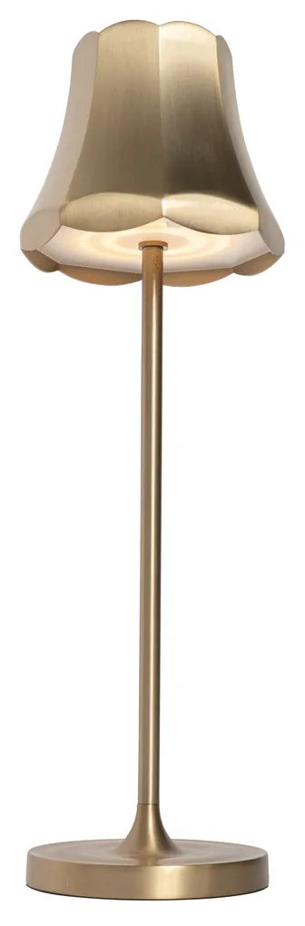 Candeeiro de mesa retro dourado recarregável IP44 - Granny