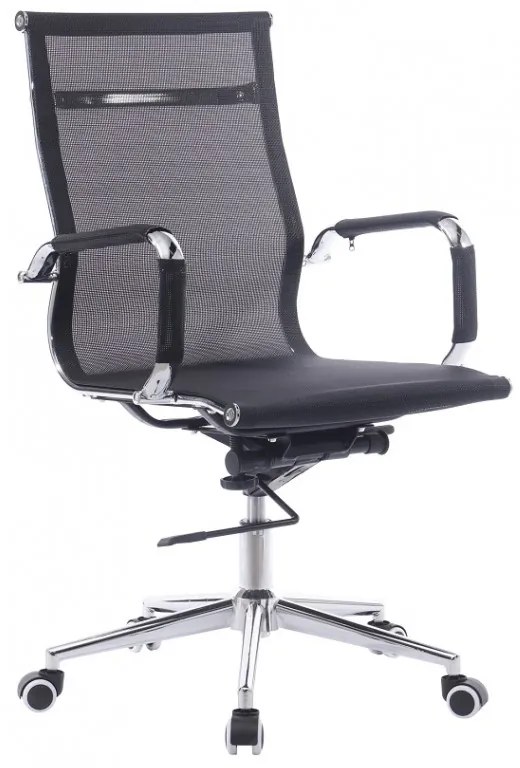 Cadeira  de escritório IGOR, giratório, rede preta