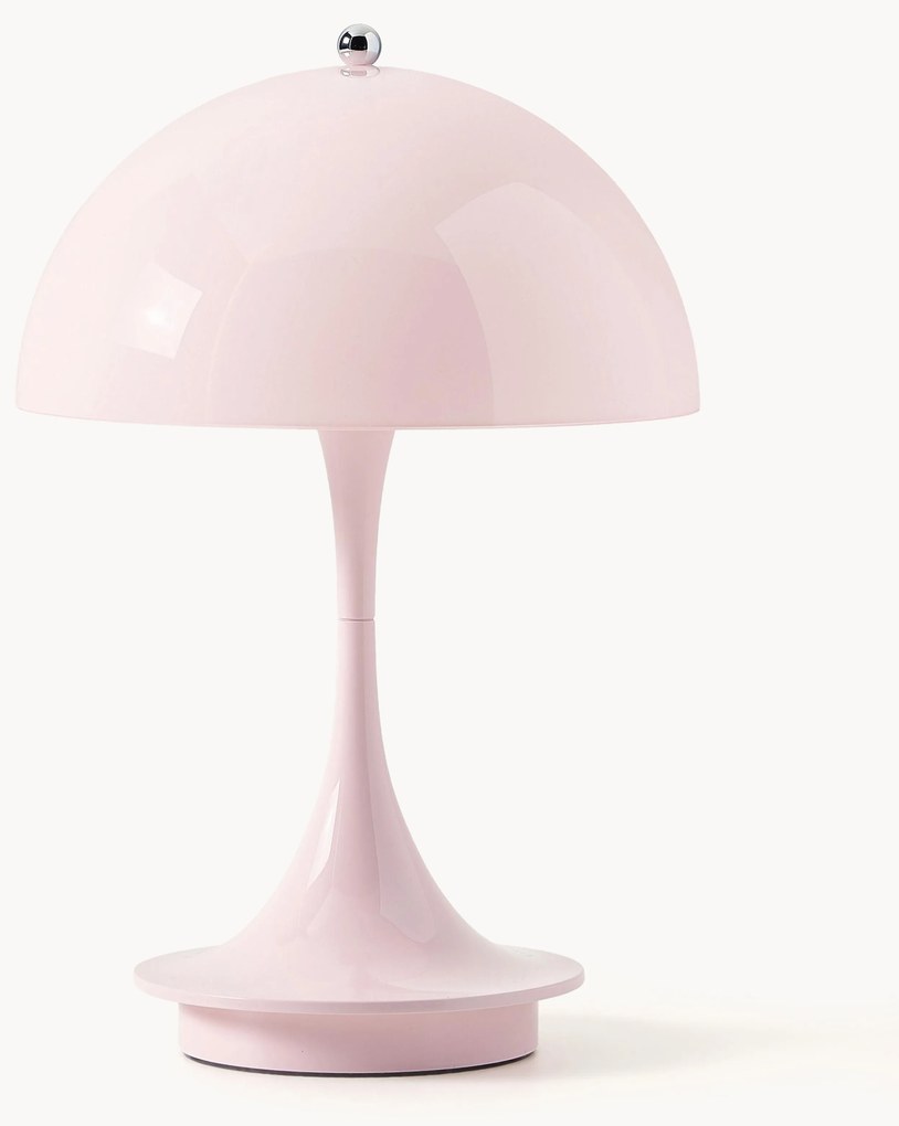 Candeeiro de mesa LED portátil e regulável Panthella 160, Design Verner Panton