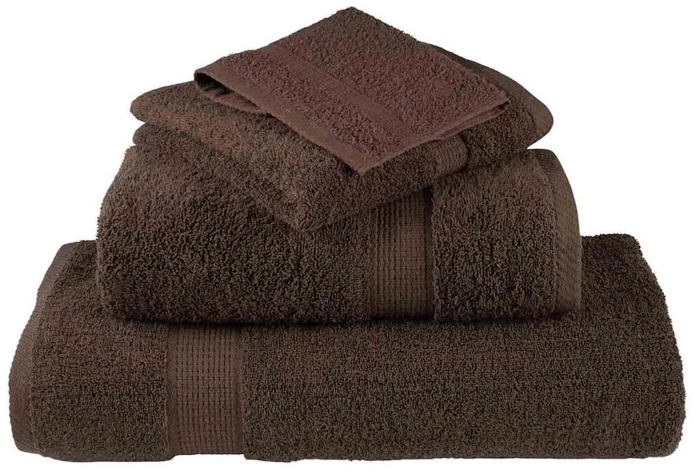 Panos de prato 2 pcs Castanho 15 x 21 cm Algodão