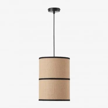 Candeeiro De Teto Olinda Preto & Preto Ø35 Cm - ↑25 Cm Olinda - Sklum