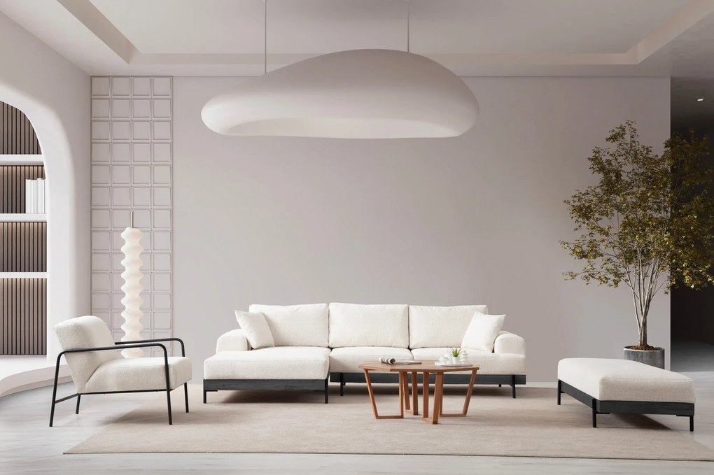 Sofá de Canto Eti – Branco – 170 x 280 cm