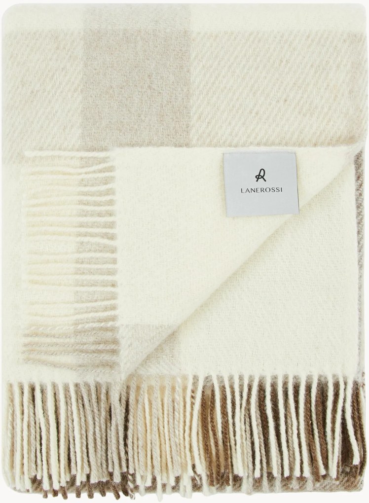 Manta em lã virgem Iseo