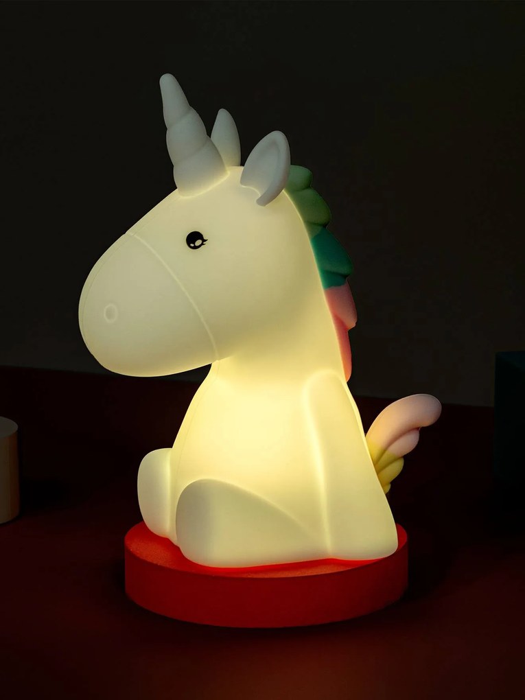 Luz de presença flexível Sparcle o unicórnio Dhink  branco