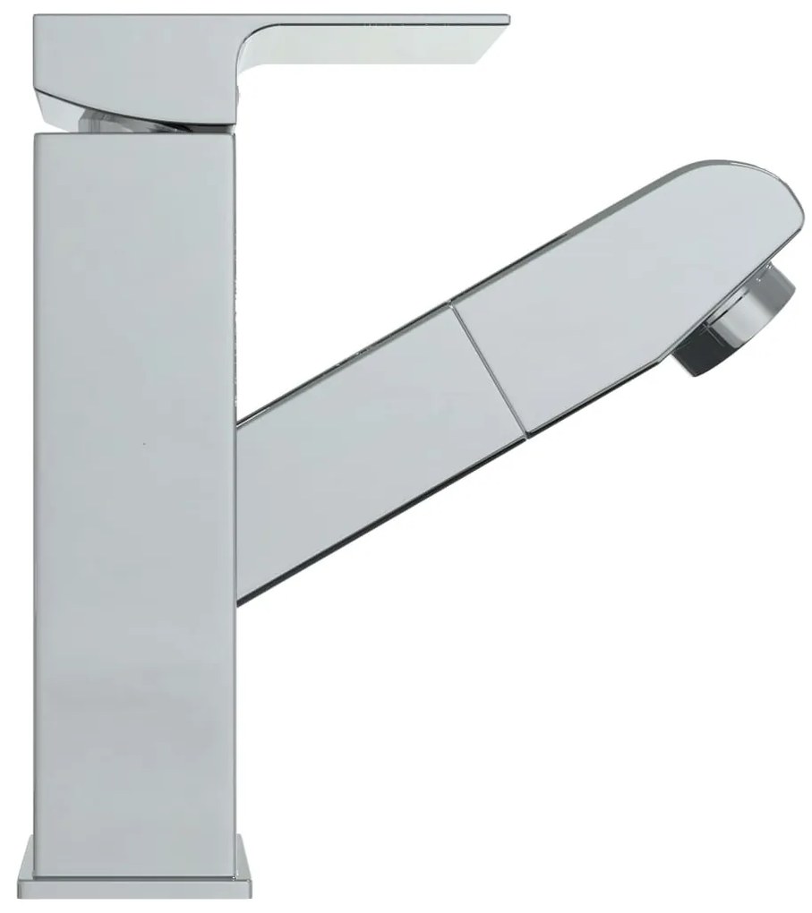 Torneira extraível p/ lavatório casa de banho 157x172mm cromado