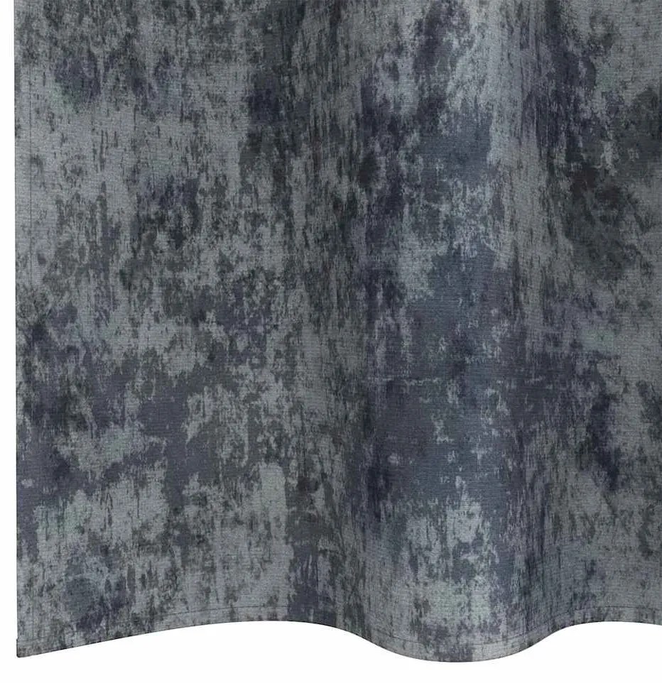 Cortinas de Veludo 2 Peças com Ilhós Cinza Prata 140x175 cm