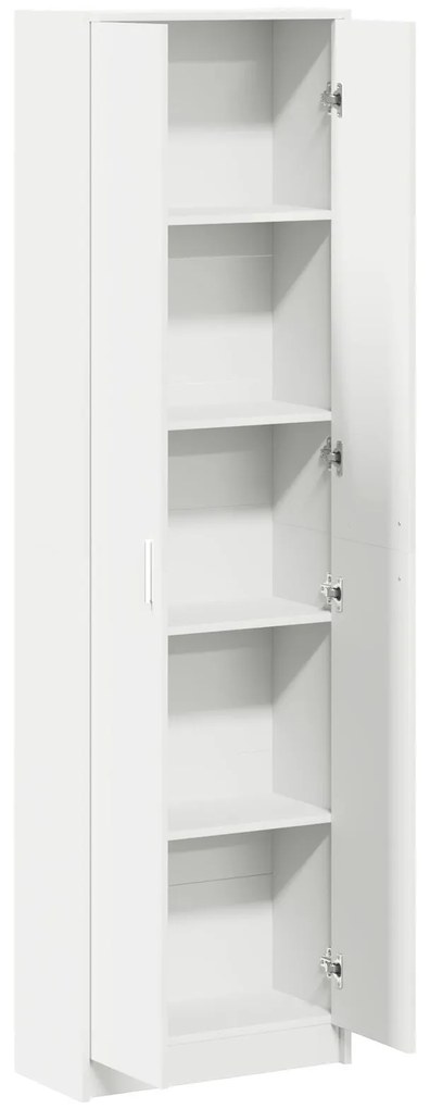 Guarda-roupa Branco 55x25x189 cm Madeira Engenharia