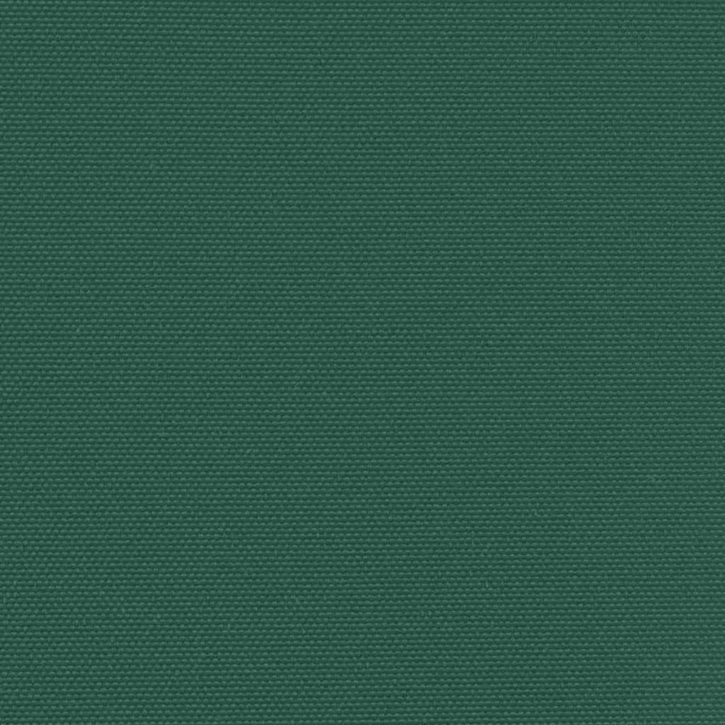Toldo lateral retrátil 100x300 cm verde-escuro