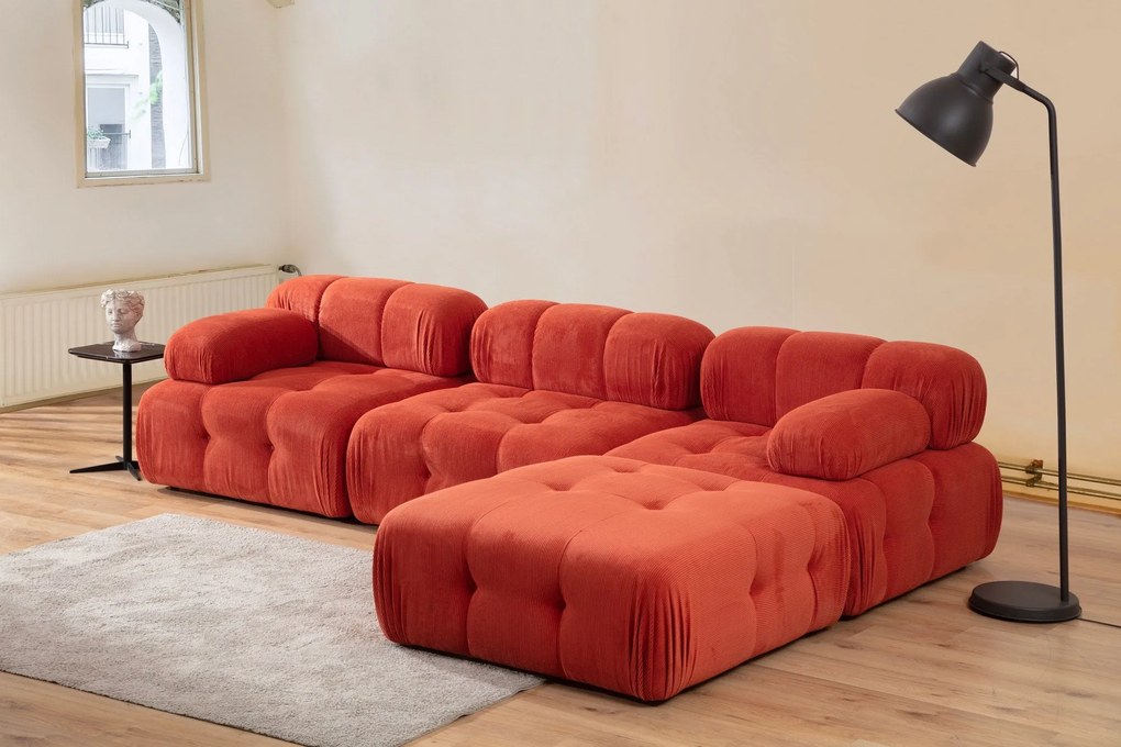 ****
Sofá de Canto Doblo – Vermelho – 300x200 cm

**
