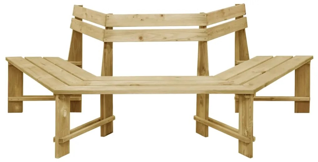 Banco de jardim 240 cm pinho impregnado