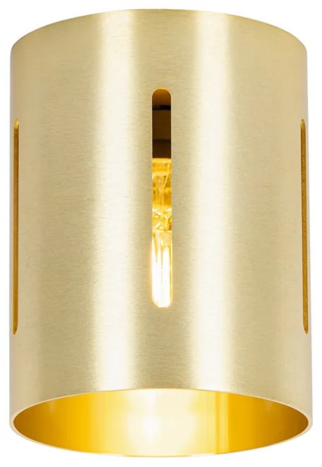 Candeeiro de teto design dourado - Yana