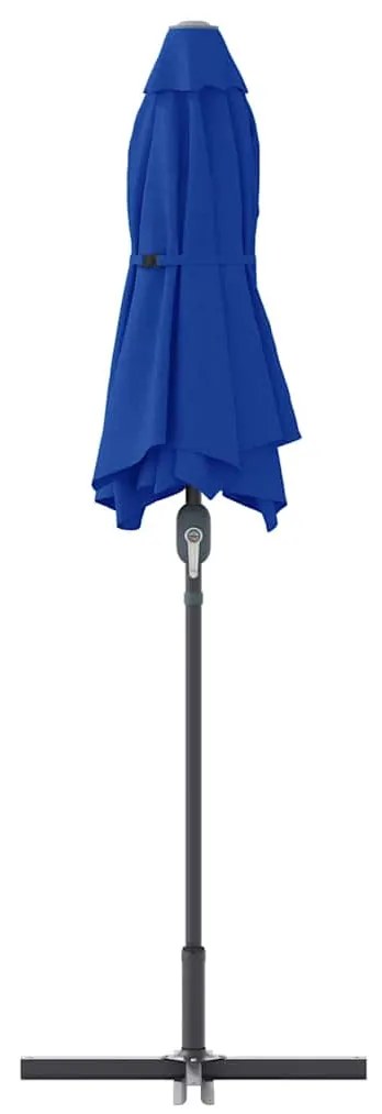 Guarda-sol de Jardim Azul 380 x 196 x 235 cm