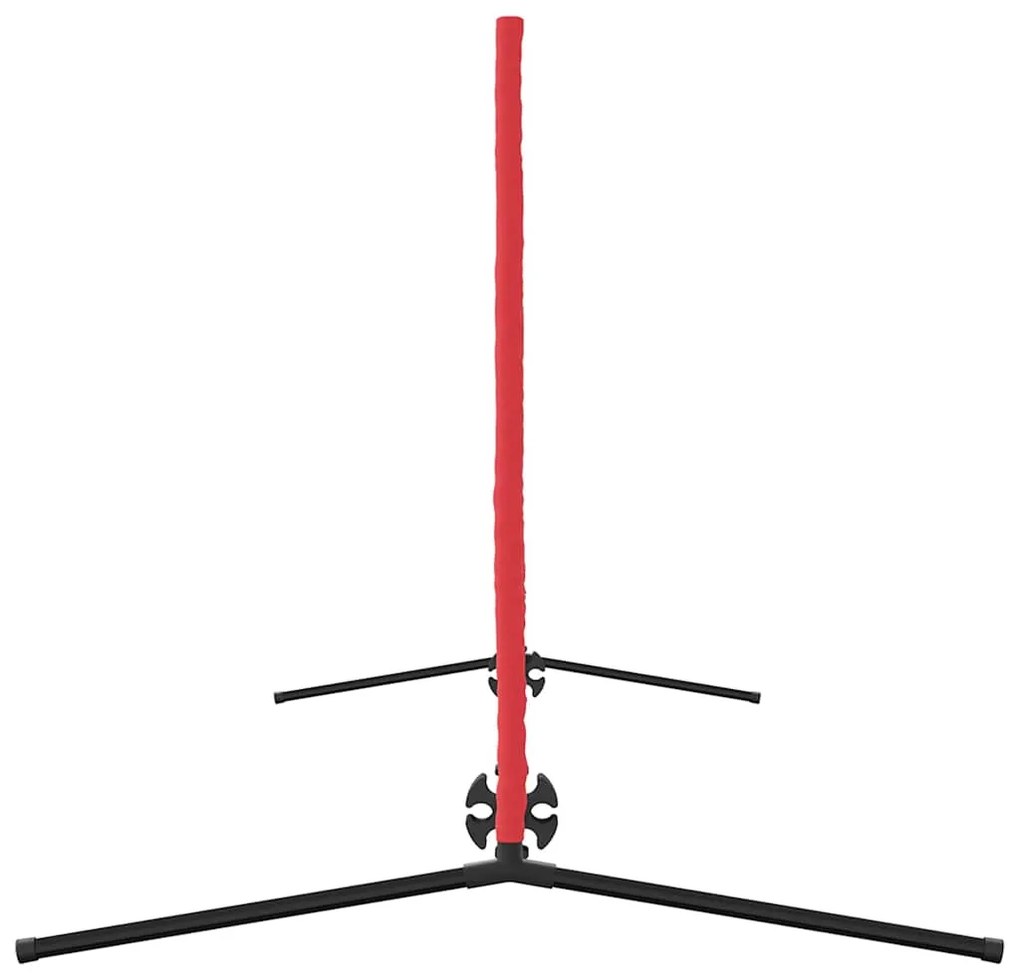 Rede de Tênis preto e vermelho 301 x 90,5 x 87 cm Poliéster