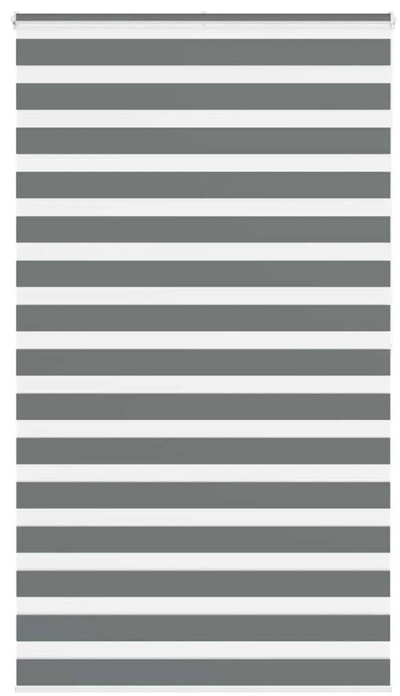 vidaXL Cortina de zebra 130x200 cm largura do tecido 125,9cm poliéster