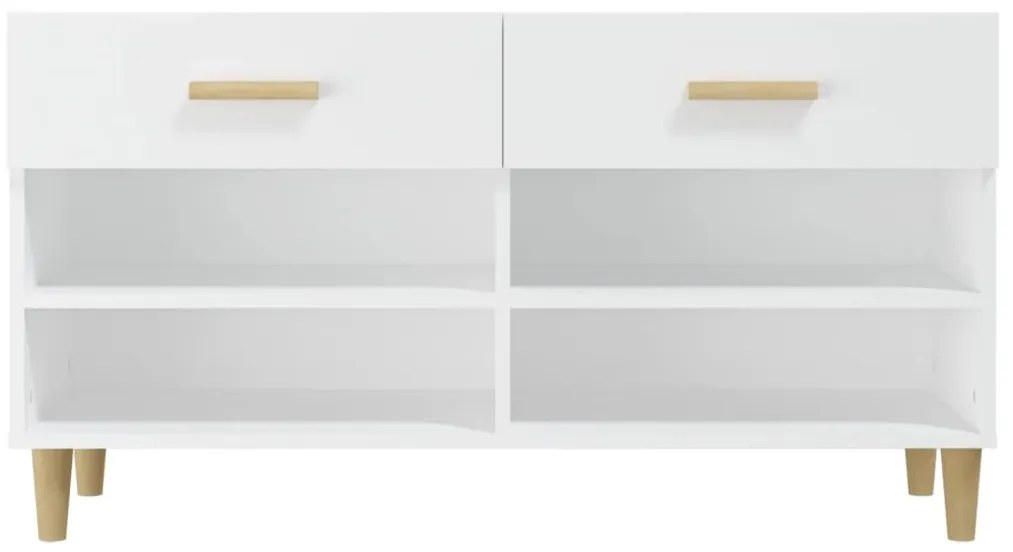 Sapateira 102x35x55 cm derivados de madeira branco