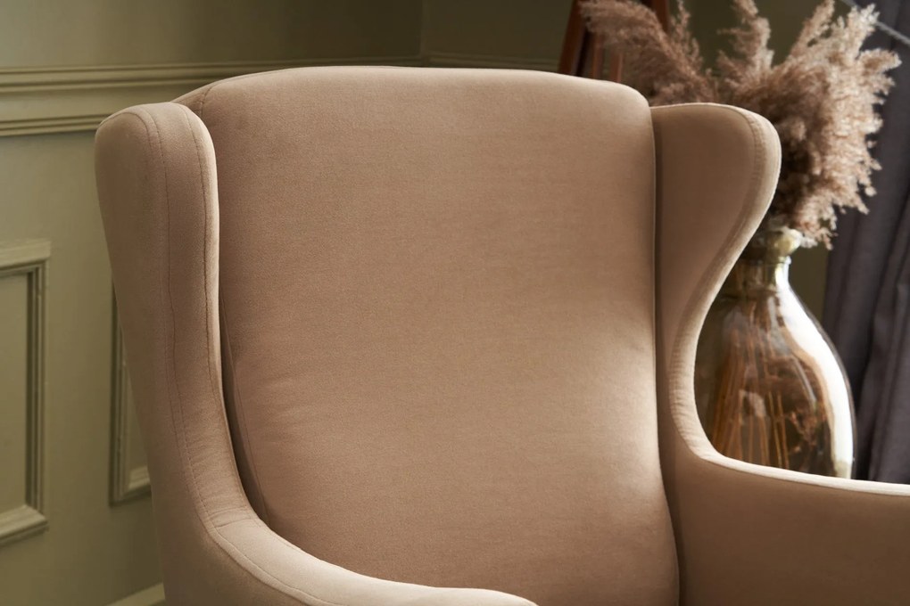 Cadeirão Lola – Creme – 77 cm x 98 cm x 80 cm