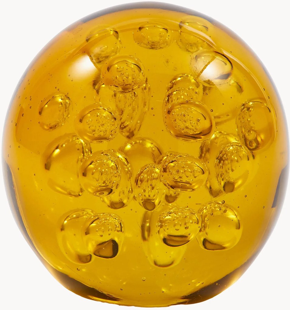 Objeto decorativo em vidro Bubble