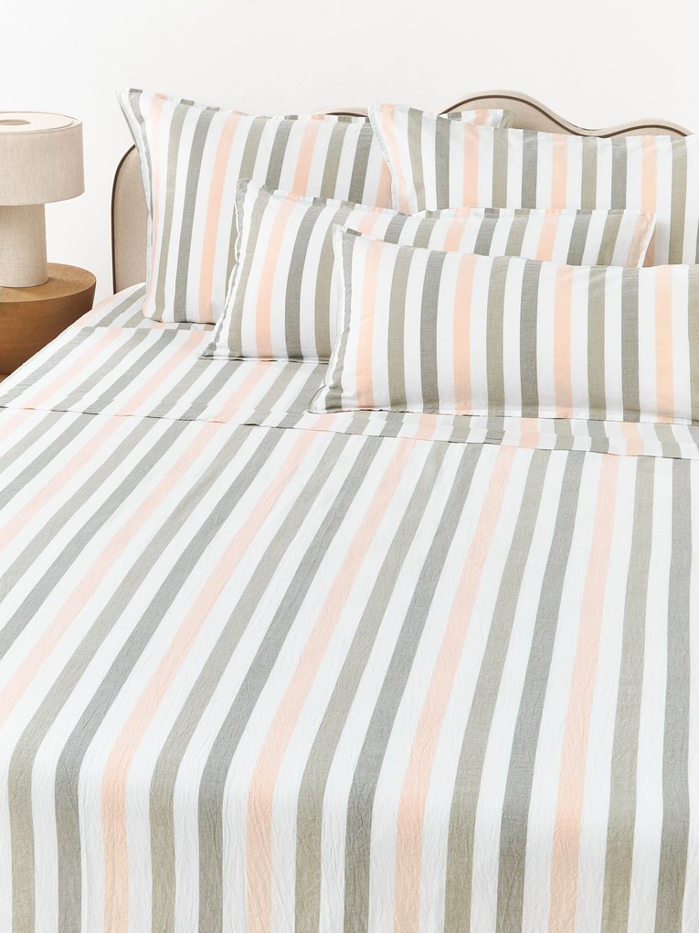 Lençol em algodão lavado Harriet