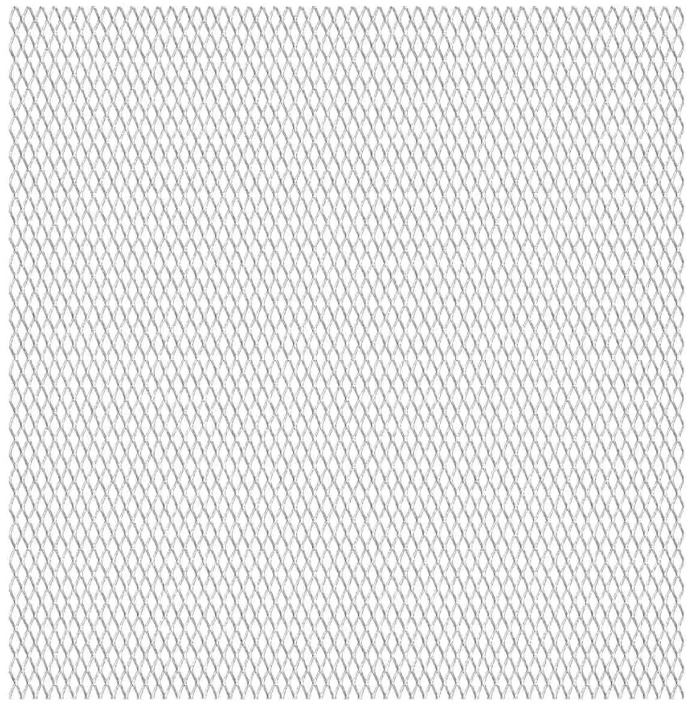 Cerca de arame p/ jardim aço inoxidável 100x85 cm 20x10x2 mm