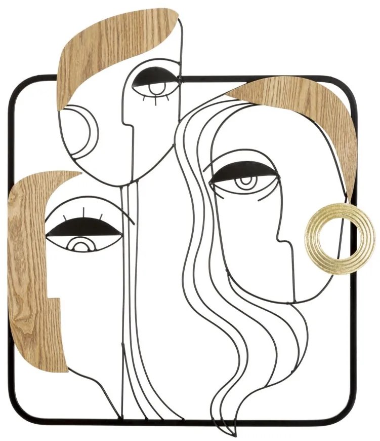 PAINEL DE PAREDE PICASSY 52X2X63 CM