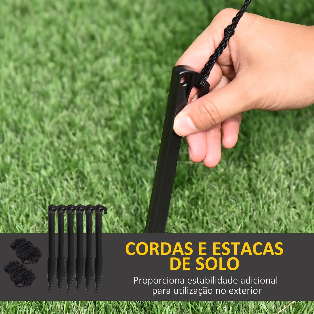 Decoração Insuflável de Natal 157cm com Luzes LED IP44 Incluí Inflador