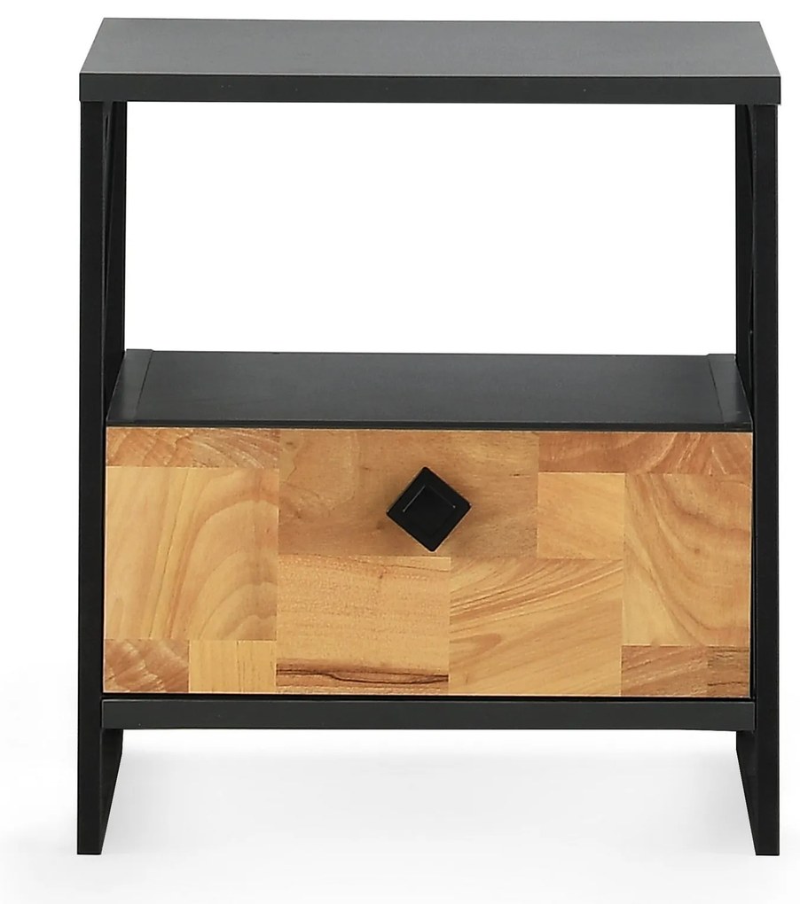 Mesa de Cabeceira Altunizade – Antracite – 45x50x41 cm